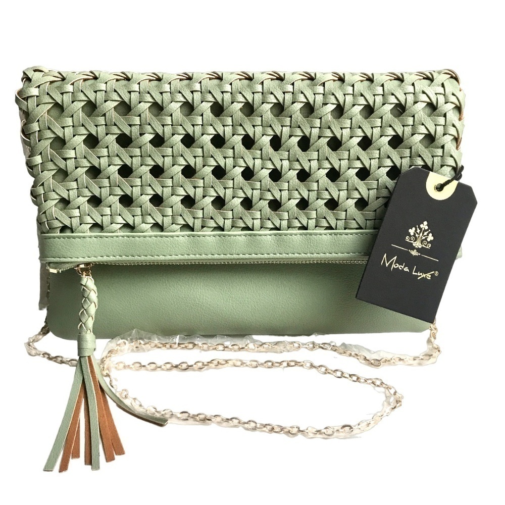 NWT Moda Luxe Marisole Crossbody  Clutch + Dust Bag